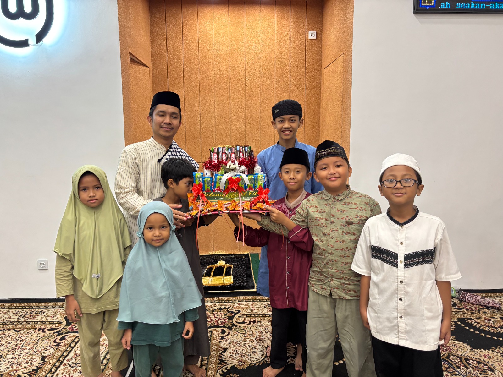Kebersamaan Idulfitri Santri